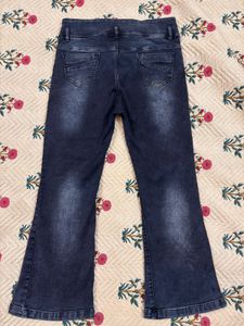 Flared Ripped Jeans