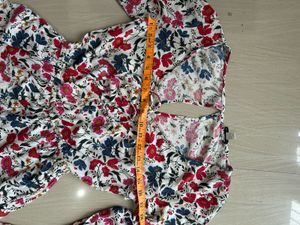 Floral Print play suit