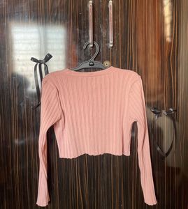 Pink Dress with Cardigan Set💗✨💕