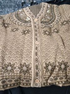 Embroidered Cardigan