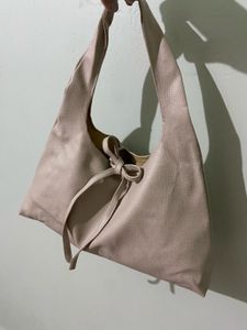 Chic Tan Leather Hobo Bag