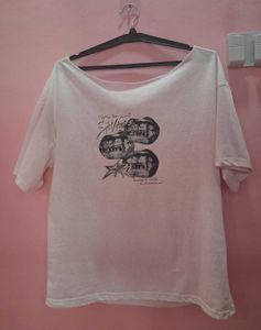 Graphic Print Oversized T-Shirt