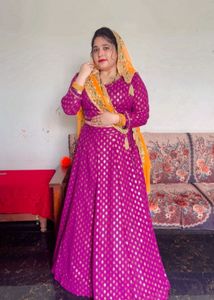 Purple Lehnga Choli