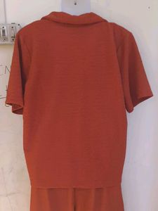 Chic Orange Co-ord Set