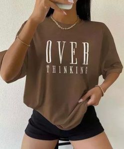 BROWN OVERSIZE TSHIRT FOR WOMEM
