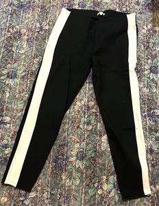 Black & White Striped Pants