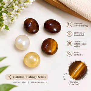 Natural Healing Stones Set