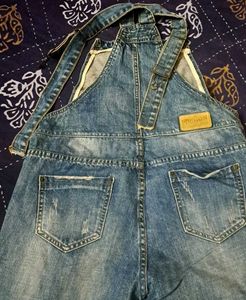 Blue Denim Dungaree Jeans