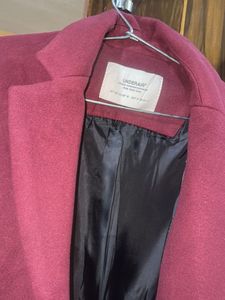 Burgundy Long Coat