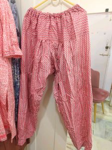Pretty Pink Printed Kurta and salwar