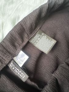 H&amp;M Chic Black Wide-Leg Pants