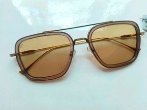 Vincent Chase Metal Gold Full Rim Square