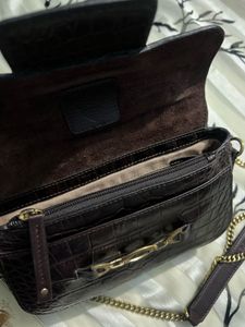 Hidesign Elina Animal Leather Structured Sling Bag