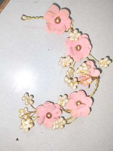 Pink Floral Hair Accessory🌷🌷🌷🌷