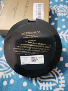 Faces Canada Compact Powder - Matte Finish