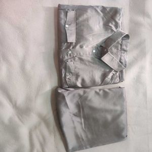 Men's Grey Kurta Set