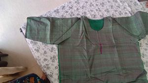 pure tusser silk semi stiched Kurta for Women