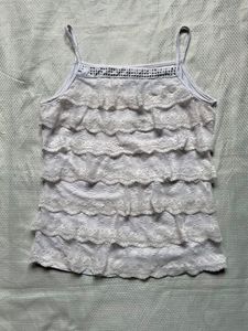 Tiered Lace Camisole Top