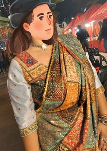 Digital Print Lehnga Choli FullStriched