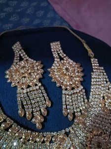 Sparkling Rhinestone Jewelry Set