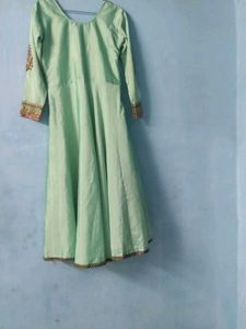 Elegant Sea Green  Gown