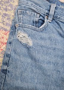 Never Used Blue MOM Fit Jeans