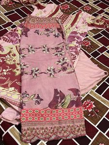Elegant Pink Kurta Set with Dupatta