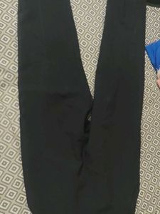 Black straight pant
