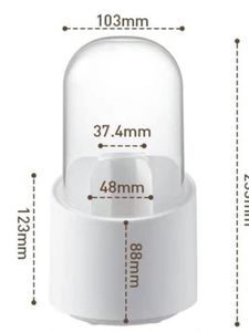 Rotating Makeup Brush Holder Organizer