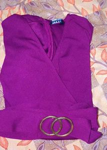 Chic Purple Dress