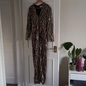 Sparkly Sequin Maxi Dress