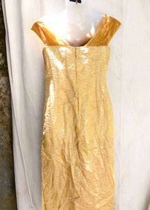 PARTY WEAR GOLD BODYCON