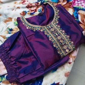 MAGENTA MAGIC  kurta set With Dopatta