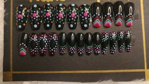 Navratri Special Handmade Press-Ons