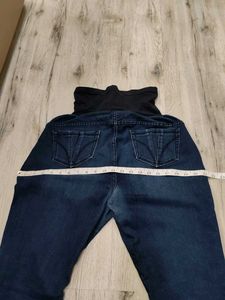 Ma5928 Indigo blue jeans waist 32-34 inches