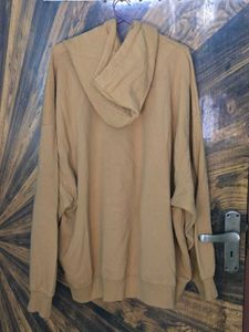 H&amp;M Relaxed Fit Heavyweight Mustard Yellow Hoodie