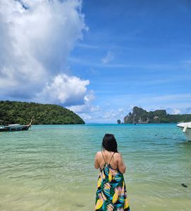Tropical Print Dress