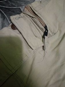 Y-Chan Fashion Khaki Cargo Shorts