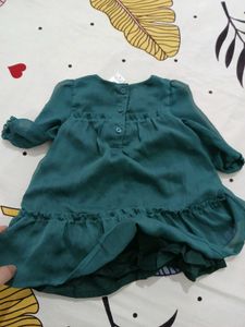 Green Floral Dress