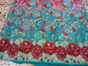 Pink Floral Kameez and Salwar set