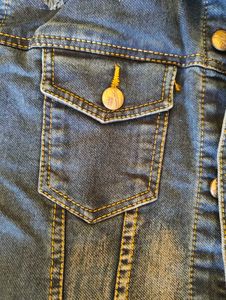 Distressed Denim Jacket
