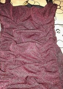 limited time offerrrrSparkly Ruched Bodycon Dress