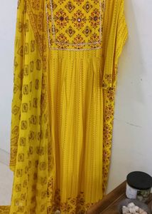 Cotton Nyra Cut Suit