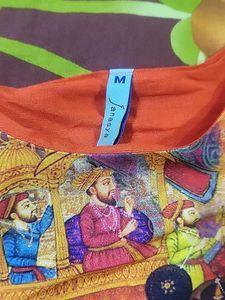 Elegant Orange Kurta