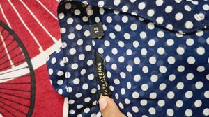 PARKAVENUE TOP WITH DOTTED