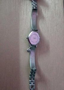 Vintage style Women's Floral Link Quartz watch