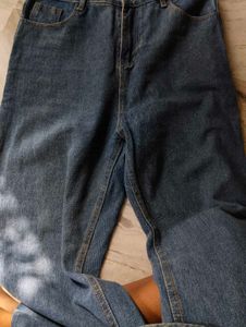 Classic Blue Wide Leg Jeans