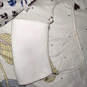 Chic White Crossbody Bag
