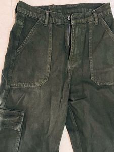 Dark Green Cargo Pants