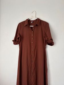 Classic Long Shirt Dress